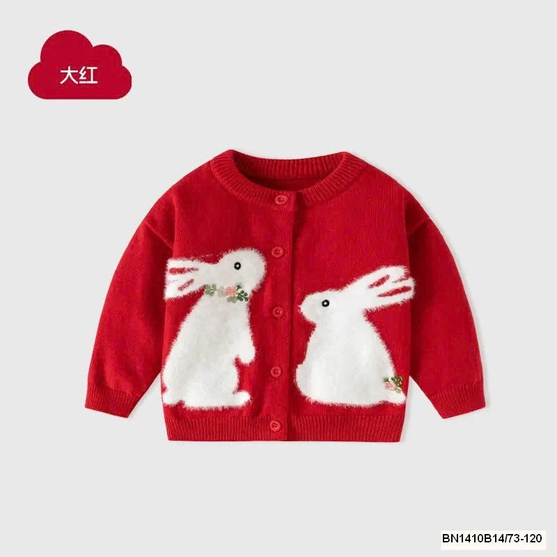 ÁO LEN HAI CHÚ THỎ