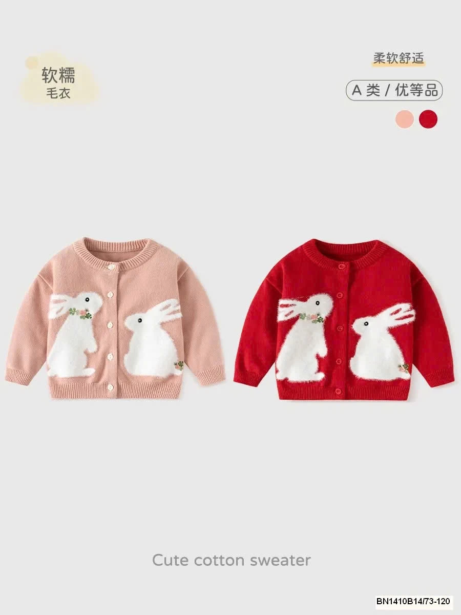 ÁO LEN HAI CHÚ THỎ