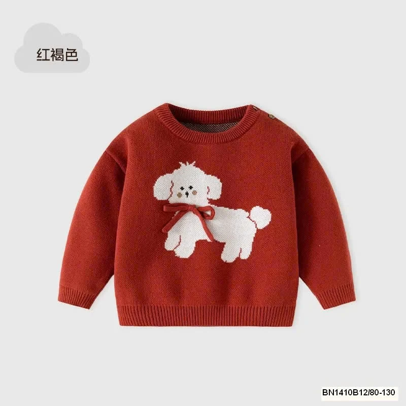 ÁO LEN CÚN CỔ TRÒN