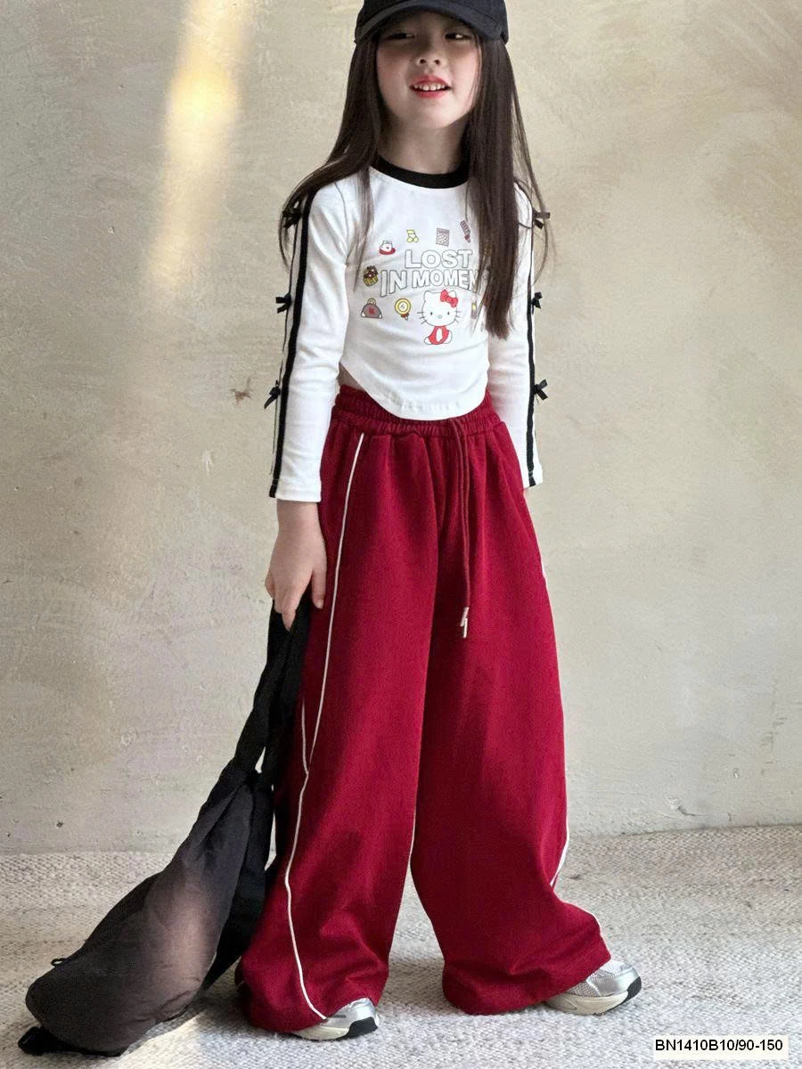 QUẦN NỈ ỐNG RỘNG THỂ THAO