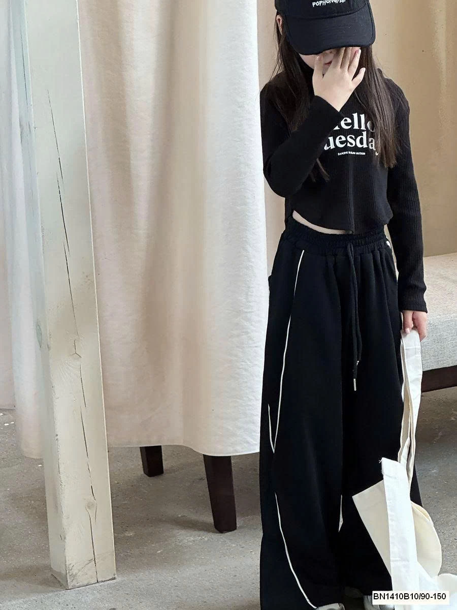 QUẦN NỈ ỐNG RỘNG THỂ THAO