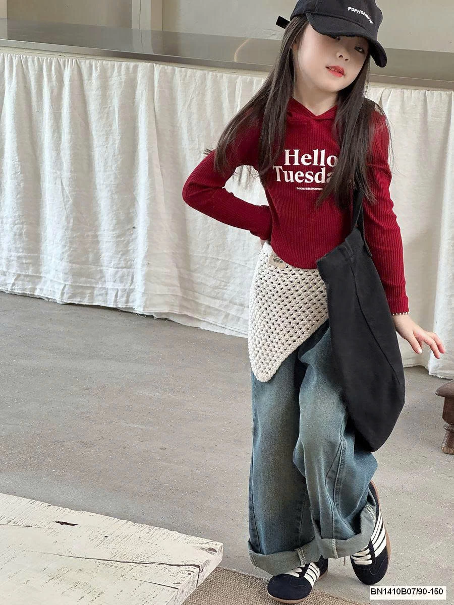 ÁO HOODIE THUN GÂN CHO BÉ