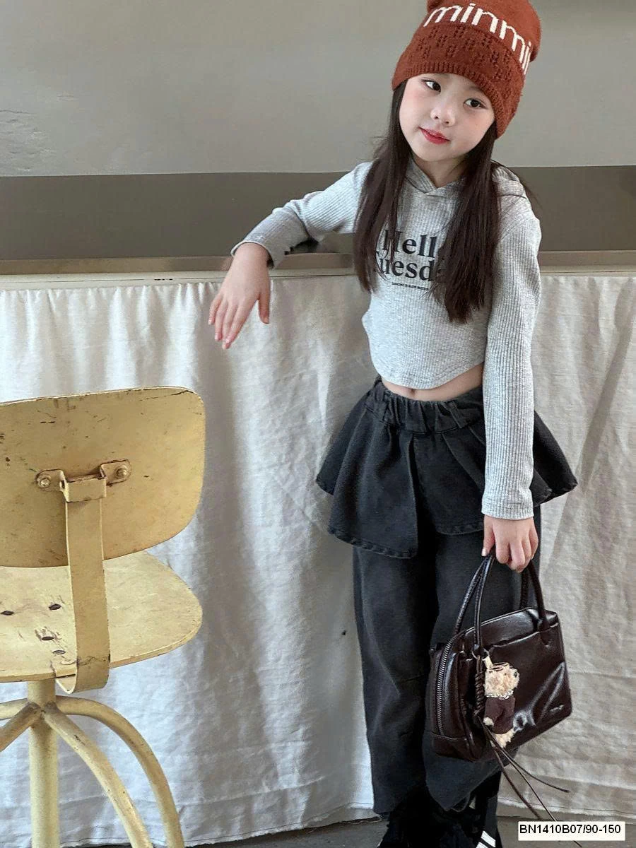 ÁO HOODIE THUN GÂN CHO BÉ