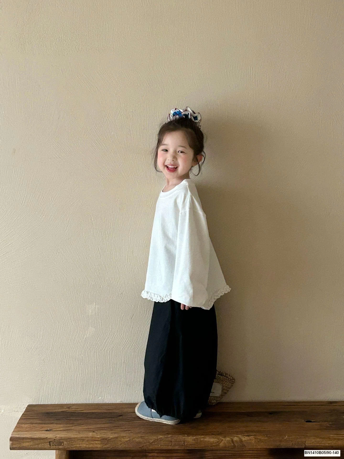 ÁO THUN DÁNG RỘNG VẠT TÔM MIX QUẦN ỐNG RỘNG