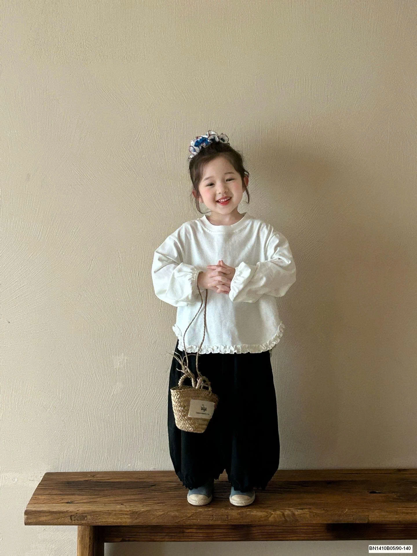 ÁO THUN DÁNG RỘNG VẠT TÔM MIX QUẦN ỐNG RỘNG