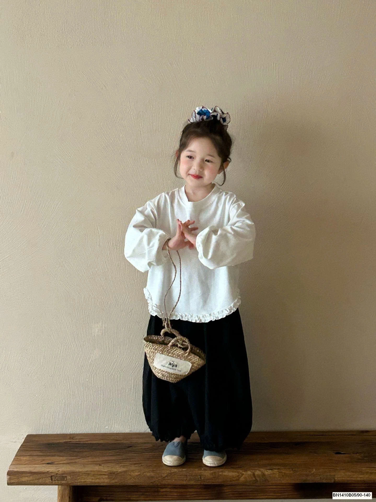 ÁO THUN DÁNG RỘNG VẠT TÔM MIX QUẦN ỐNG RỘNG