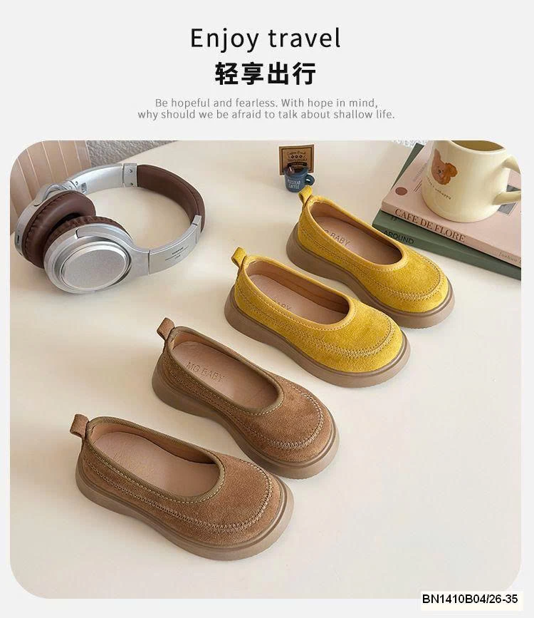 GIÀY DA LỘN ĐẾ MỀM BIRKEN CHO BÉ