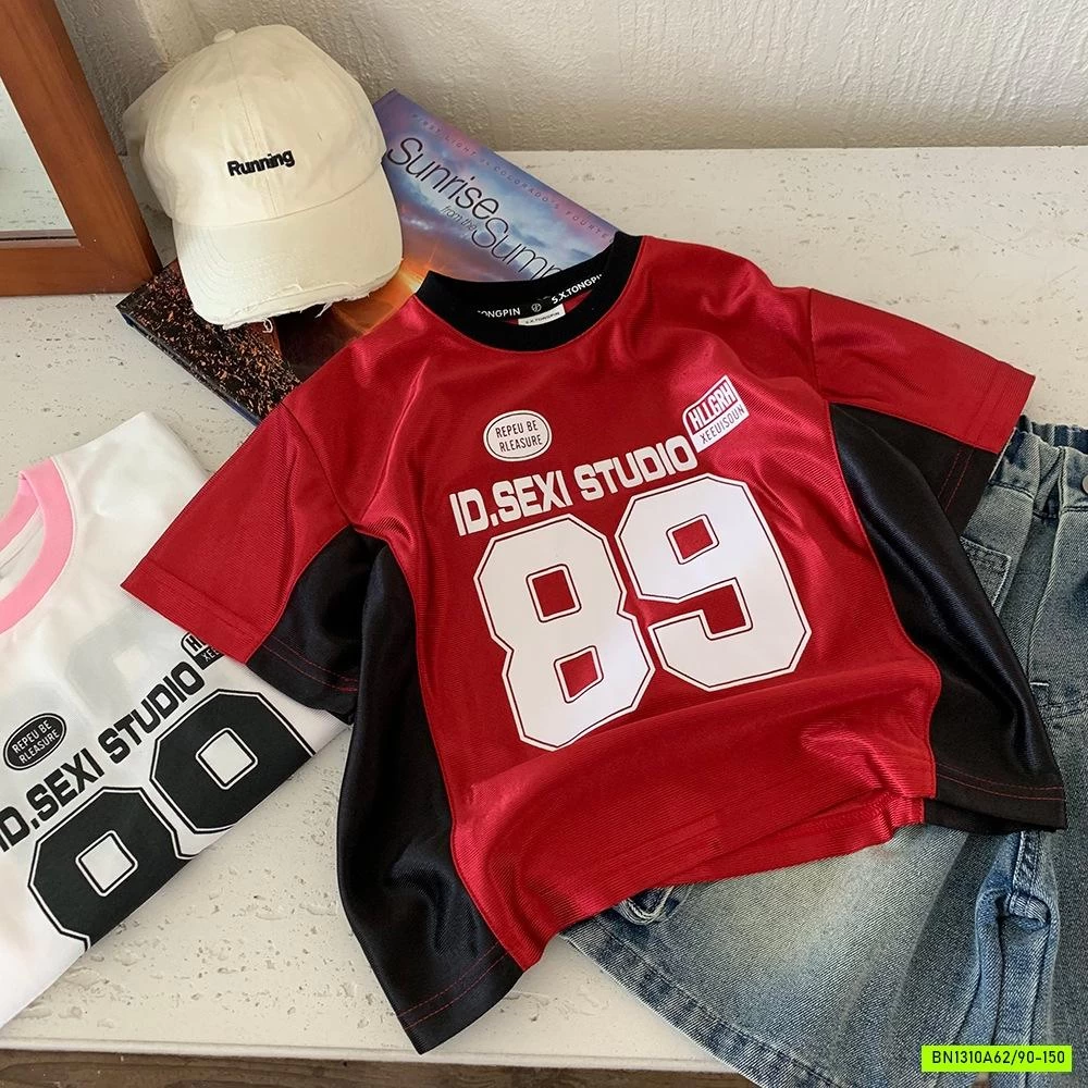 ÁO THỂ THAO ĐỎ SỐ 89