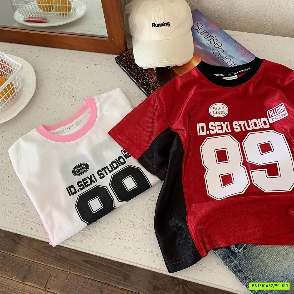 ÁO THỂ THAO ĐỎ SỐ 89