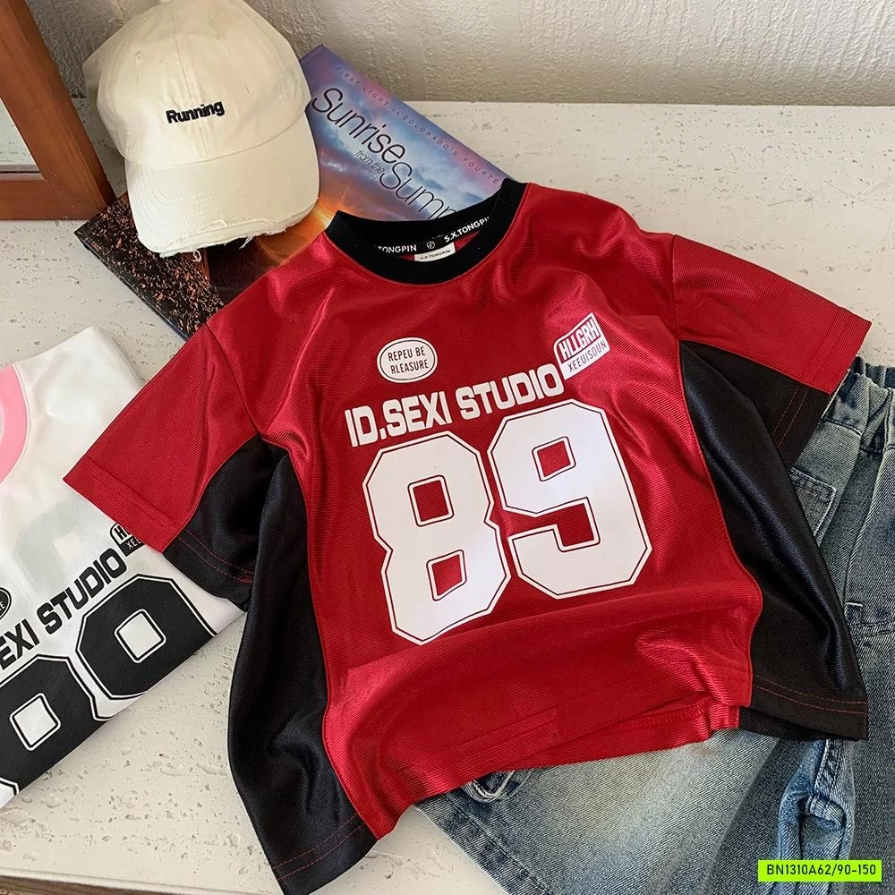 ÁO THỂ THAO ĐỎ SỐ 89