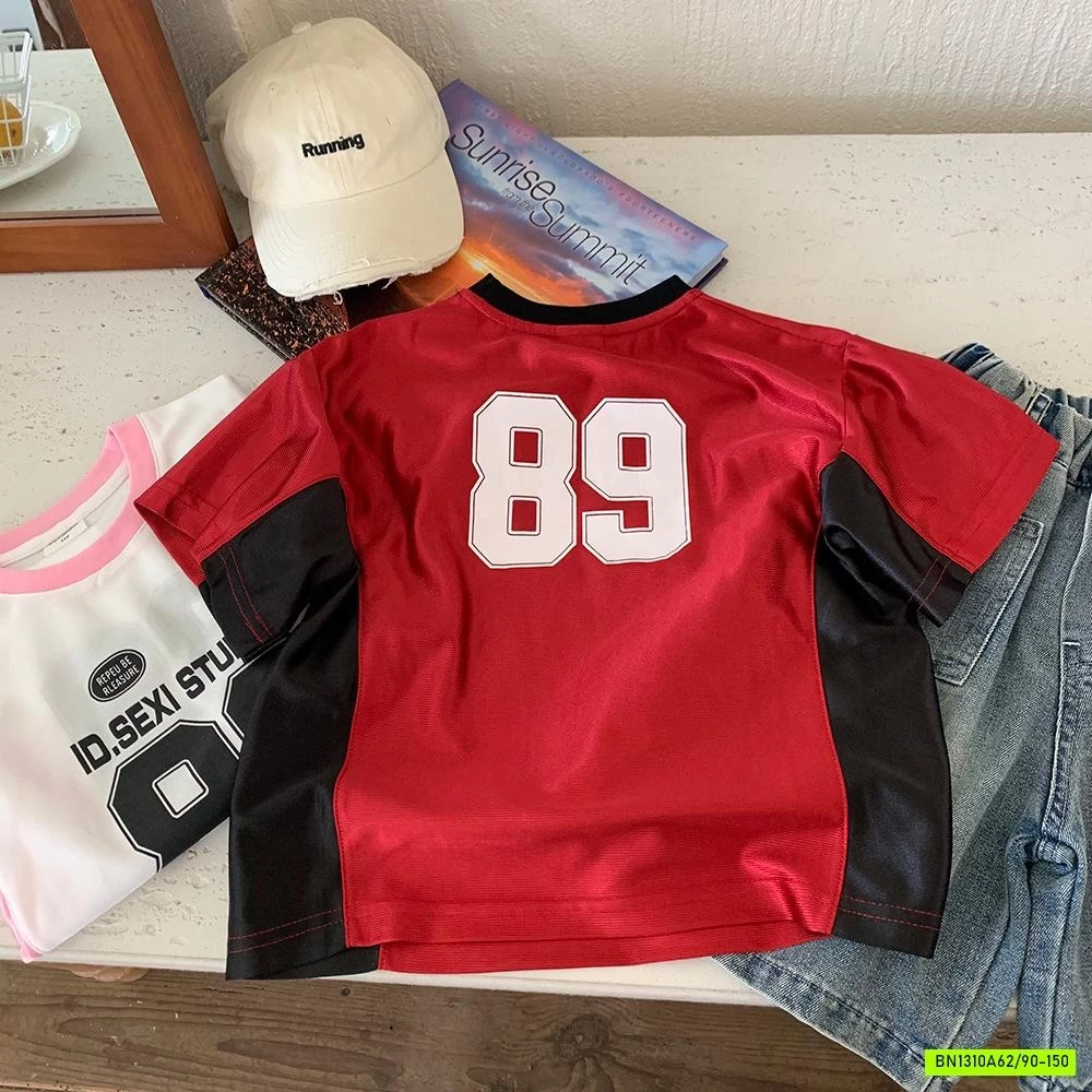 ÁO THỂ THAO ĐỎ SỐ 89