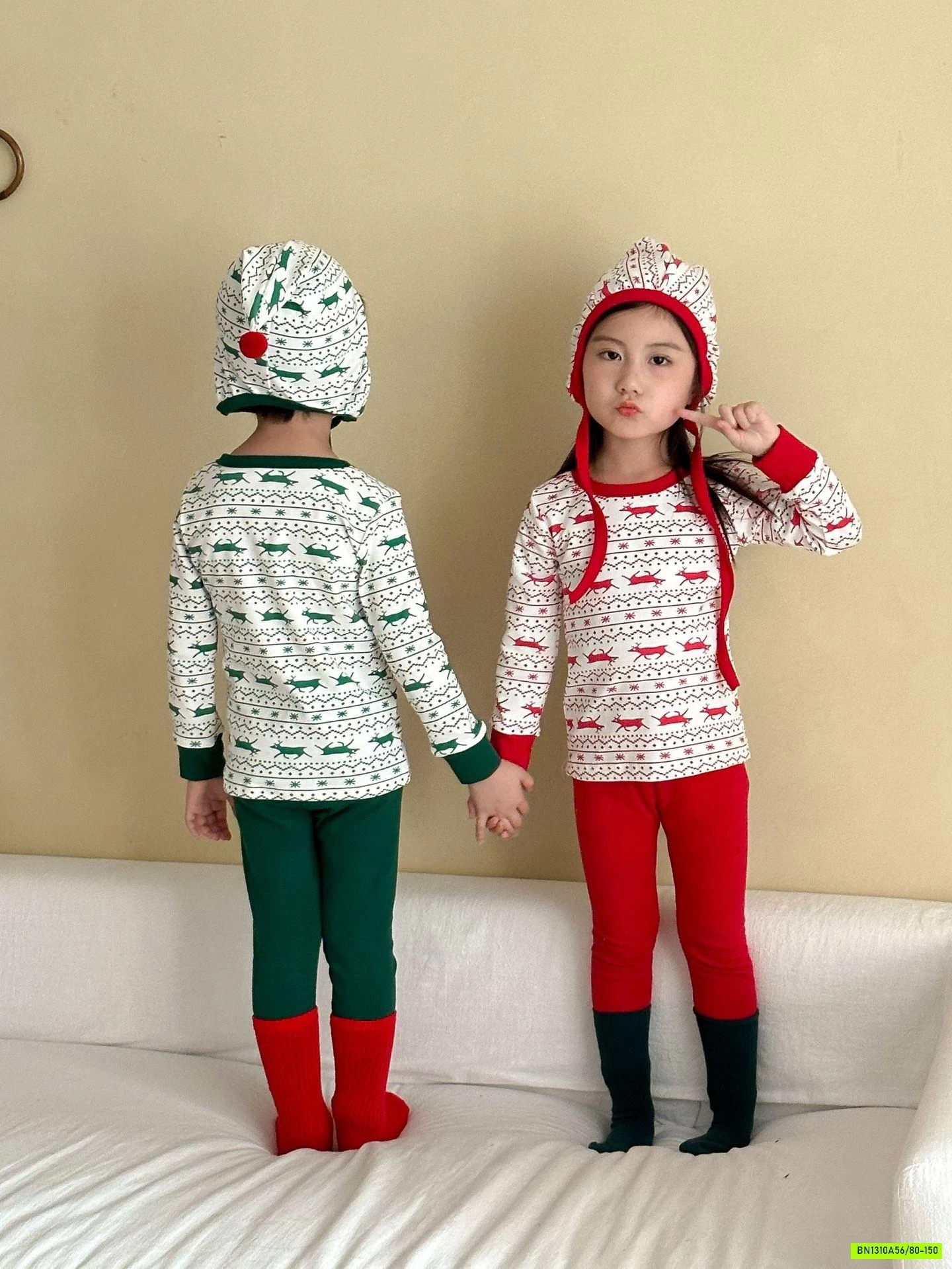 BỘ NỈ GIỮ NHIỆT TUẦN LỘC GIÁNG SINH