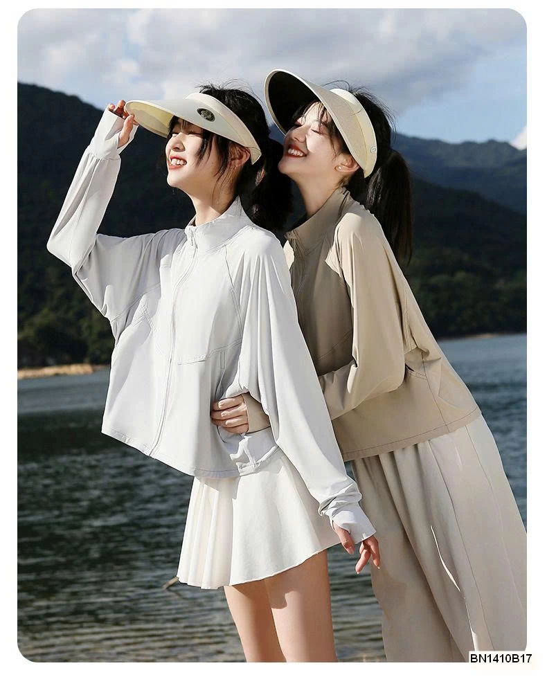 ÁO CHỐNG NẮNG DÁNG RỘNG CROPTOP