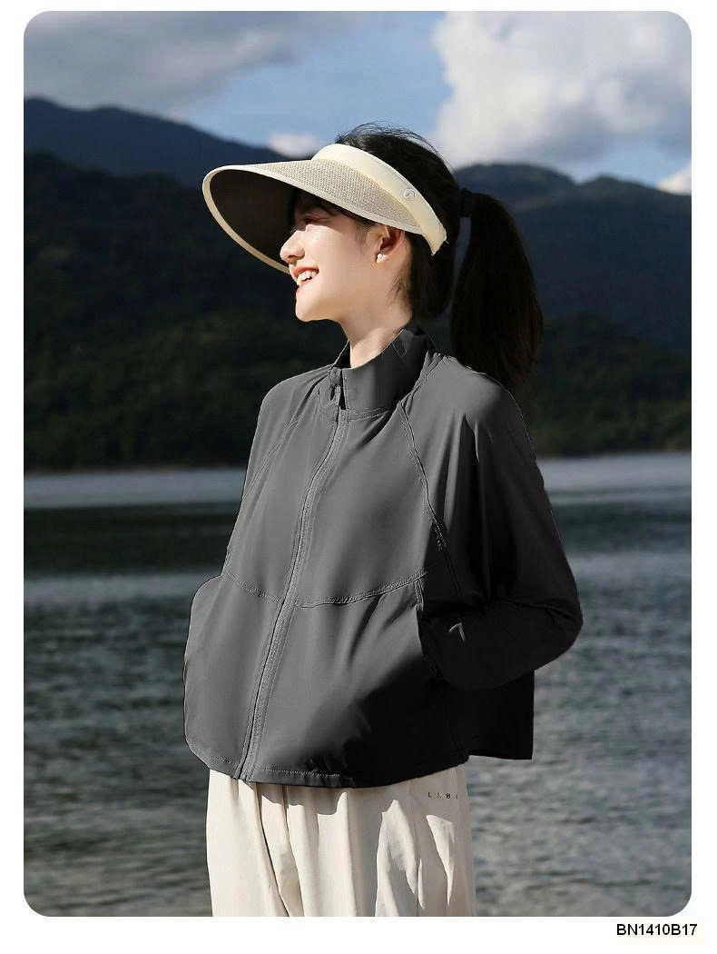 ÁO CHỐNG NẮNG DÁNG RỘNG CROPTOP