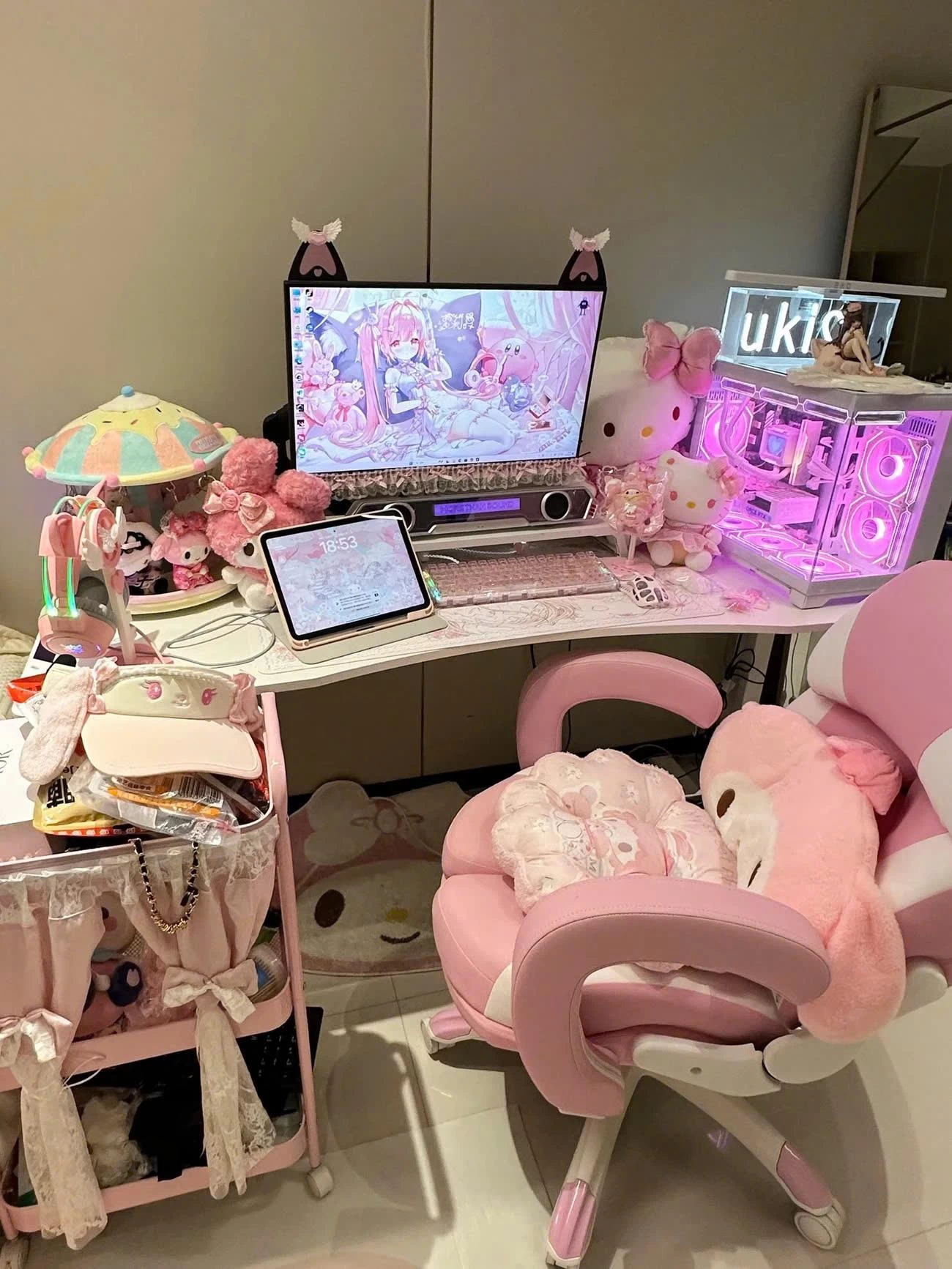 GỐI KÊ MÔNG HỒNG MELODY