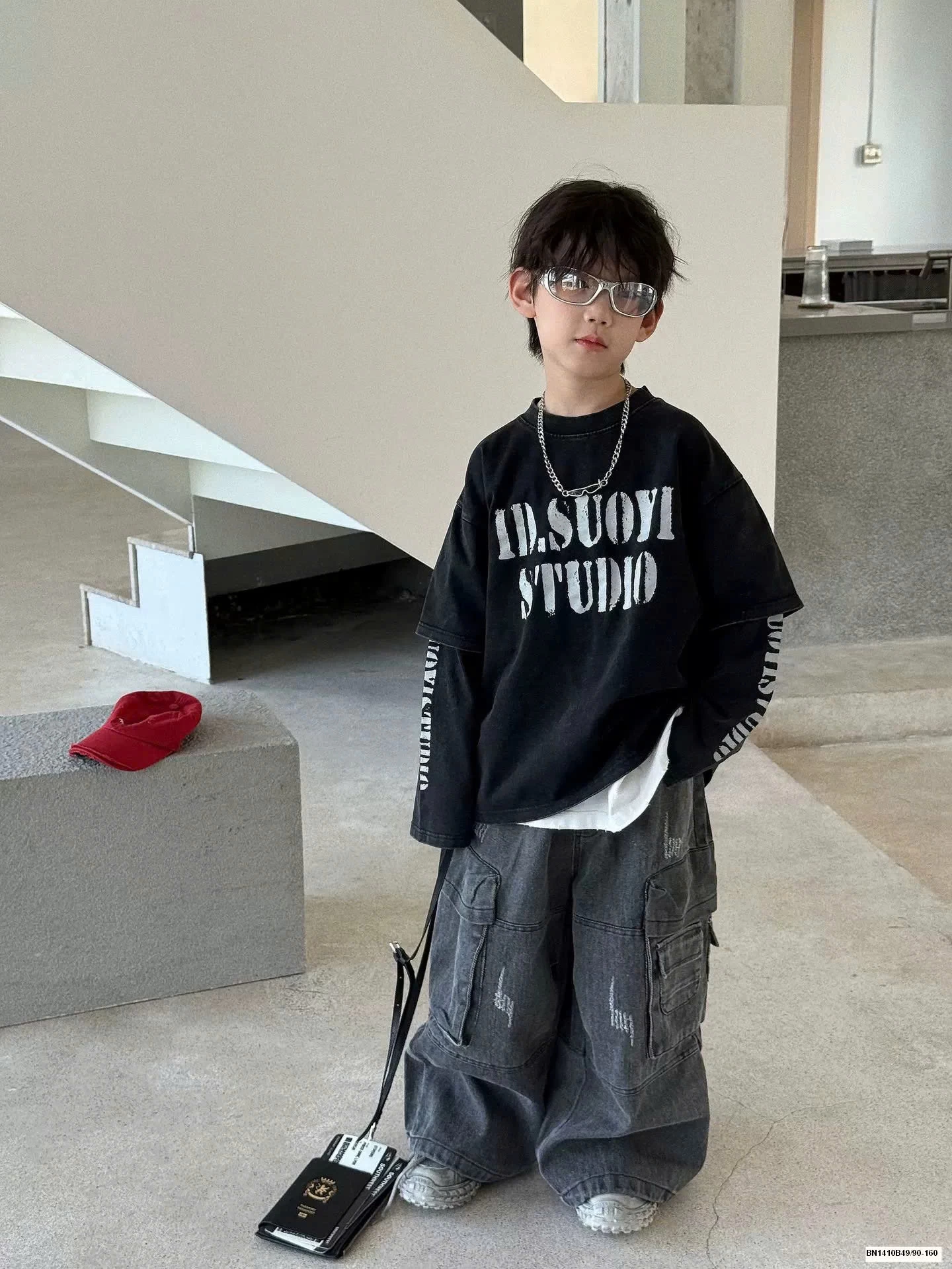 ÁO THUN CHỮ GIẢ 2 LỚP