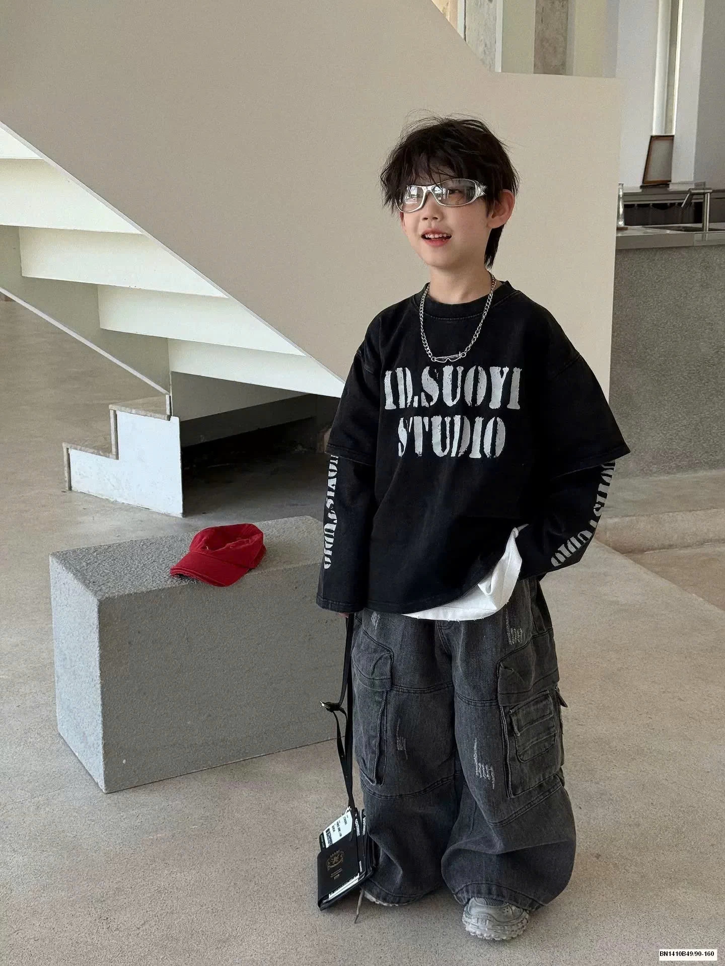 ÁO THUN CHỮ GIẢ 2 LỚP