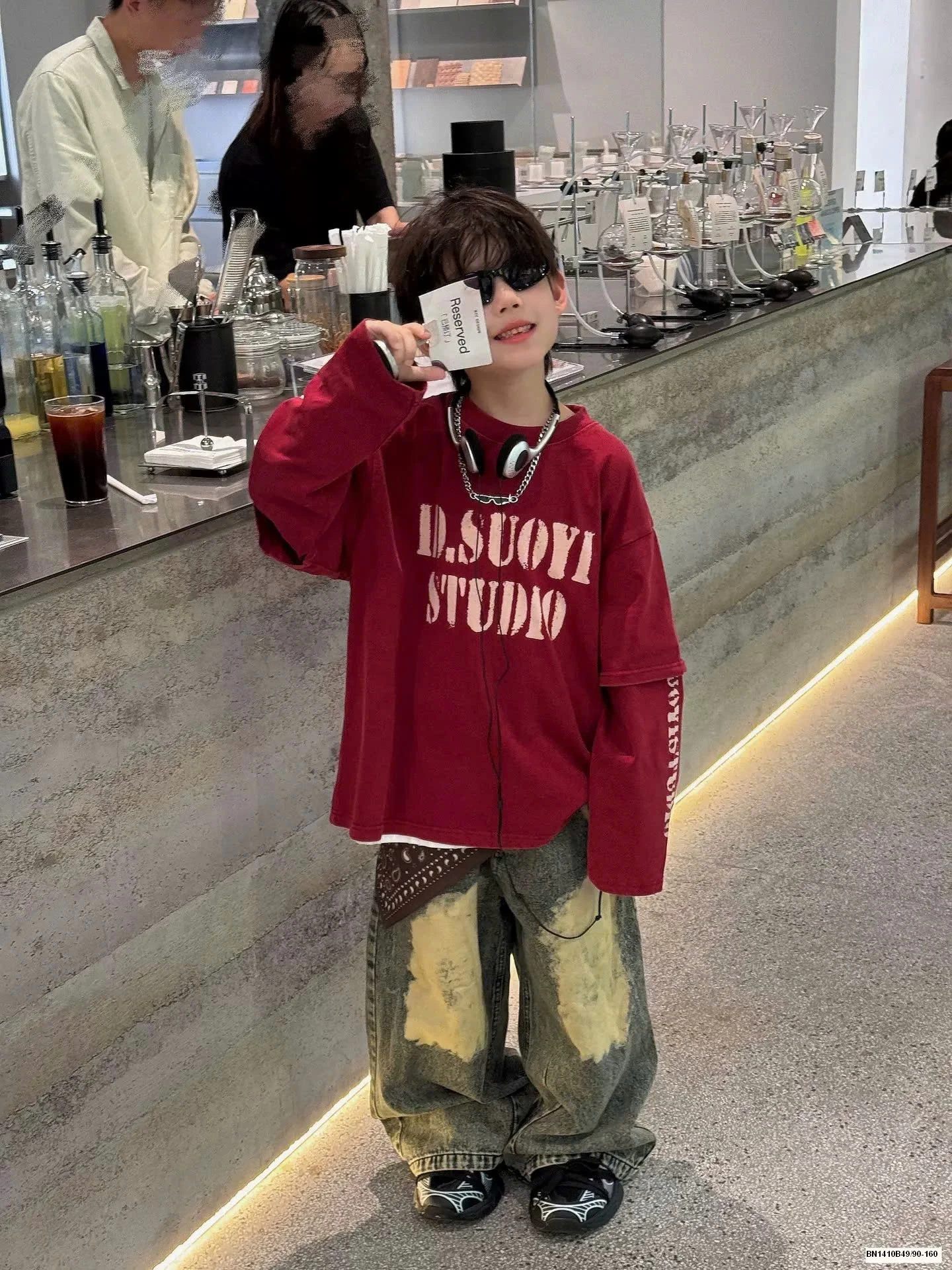 ÁO THUN CHỮ GIẢ 2 LỚP