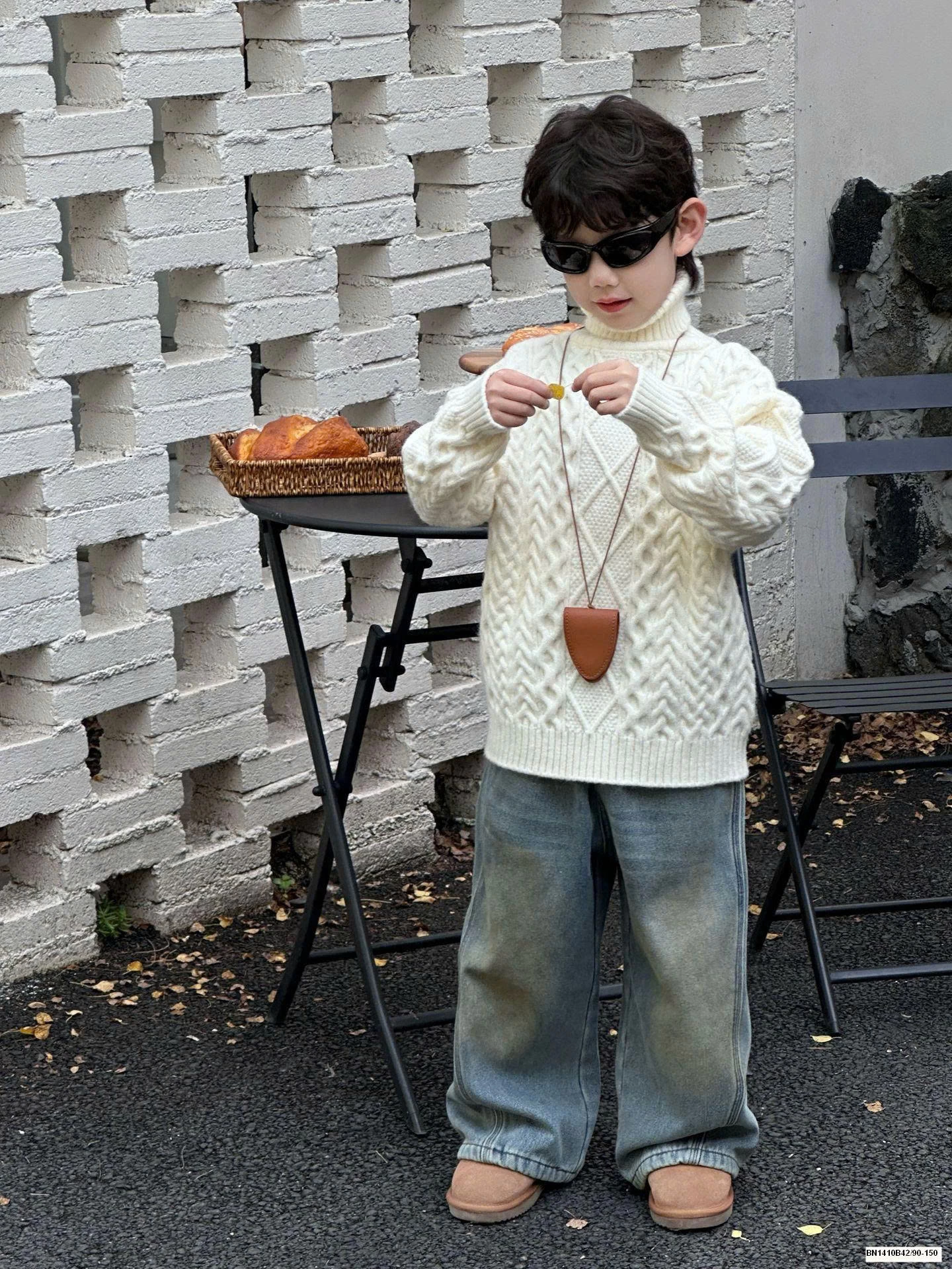 ÁO LEN CỔ CAO VẶN THỪNG TAIRU