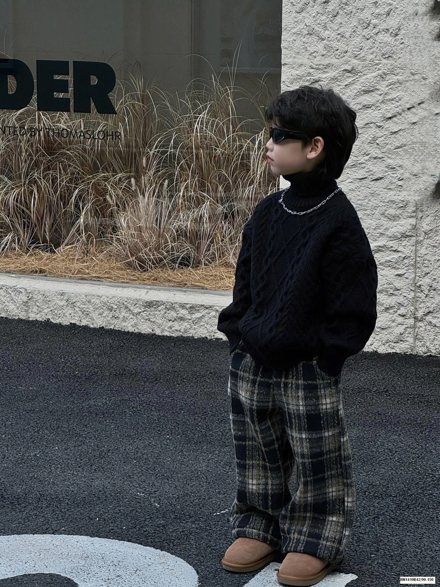 ÁO LEN CỔ CAO VẶN THỪNG TAIRU