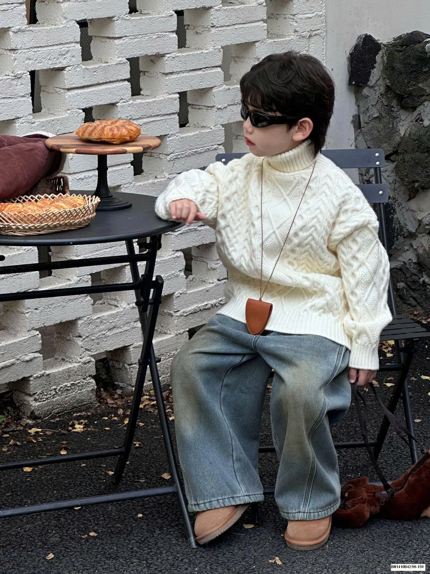 ÁO LEN CỔ CAO VẶN THỪNG TAIRU