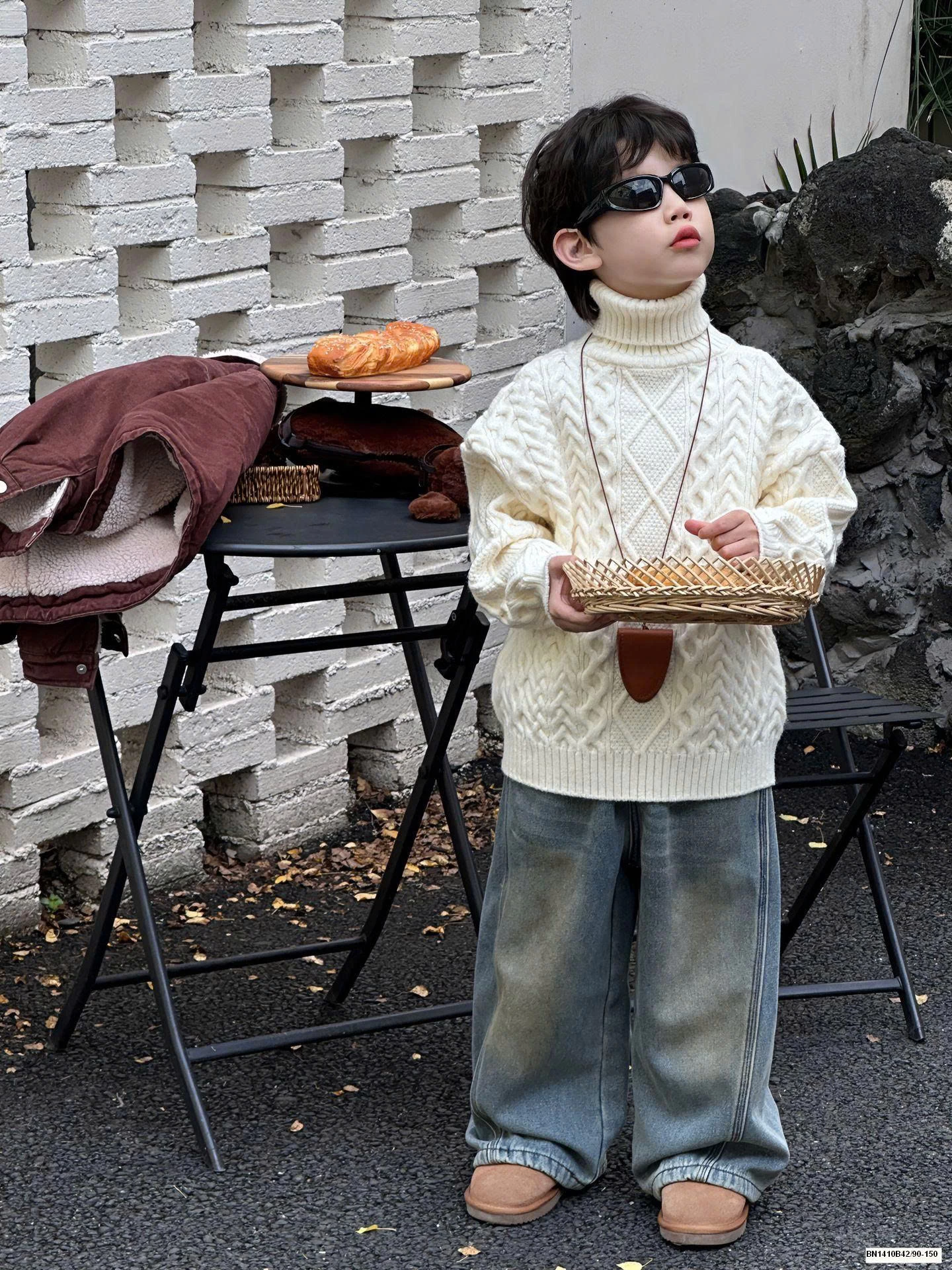 ÁO LEN CỔ CAO VẶN THỪNG TAIRU