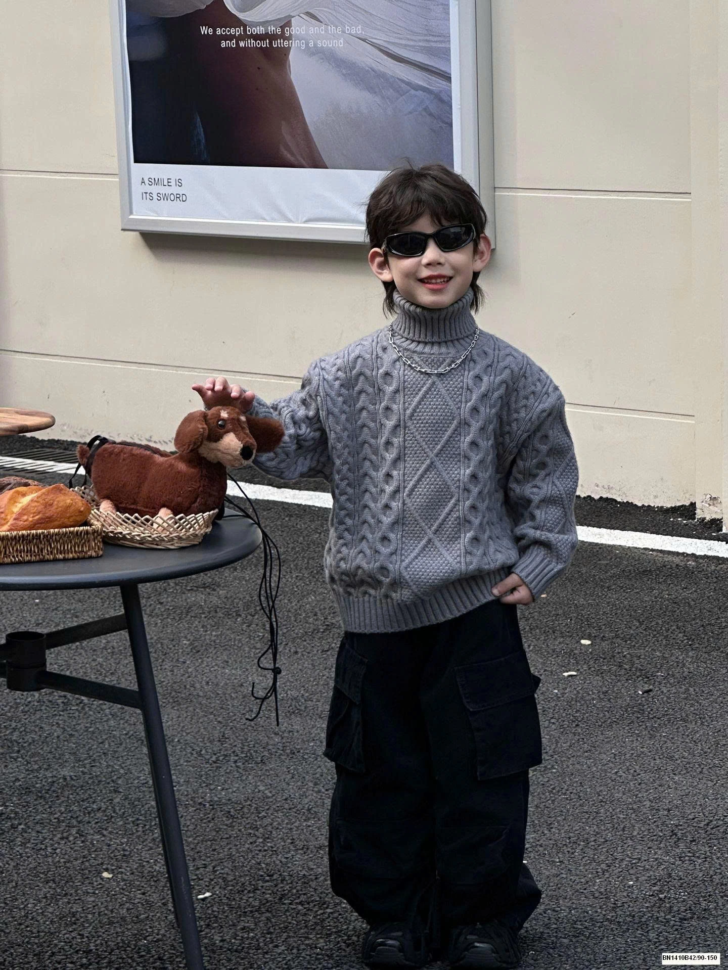 ÁO LEN CỔ CAO VẶN THỪNG TAIRU