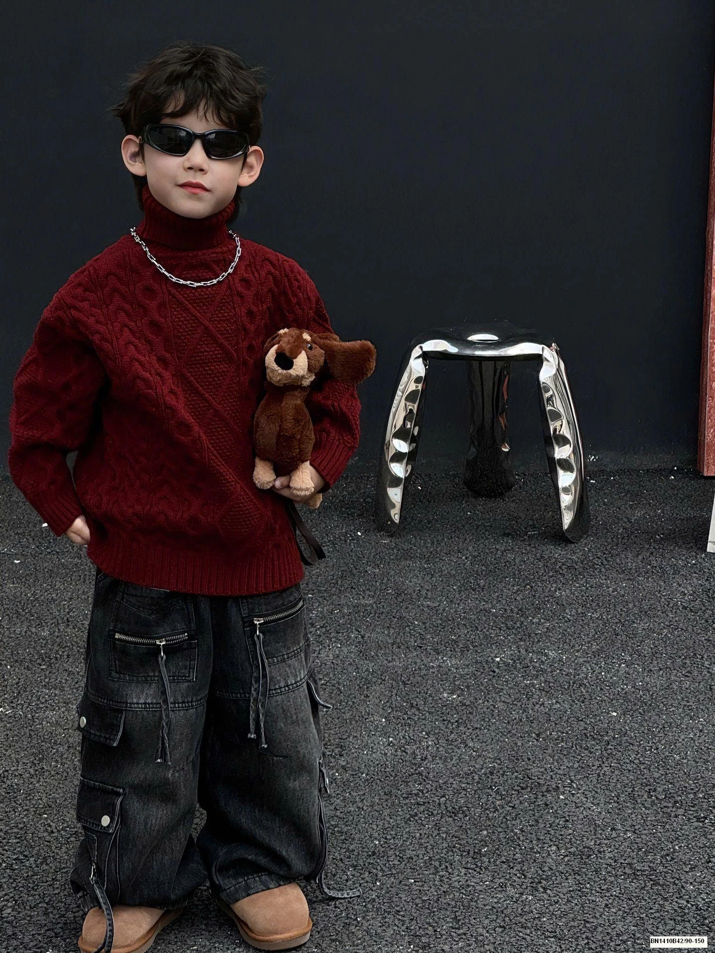 ÁO LEN CỔ CAO VẶN THỪNG TAIRU