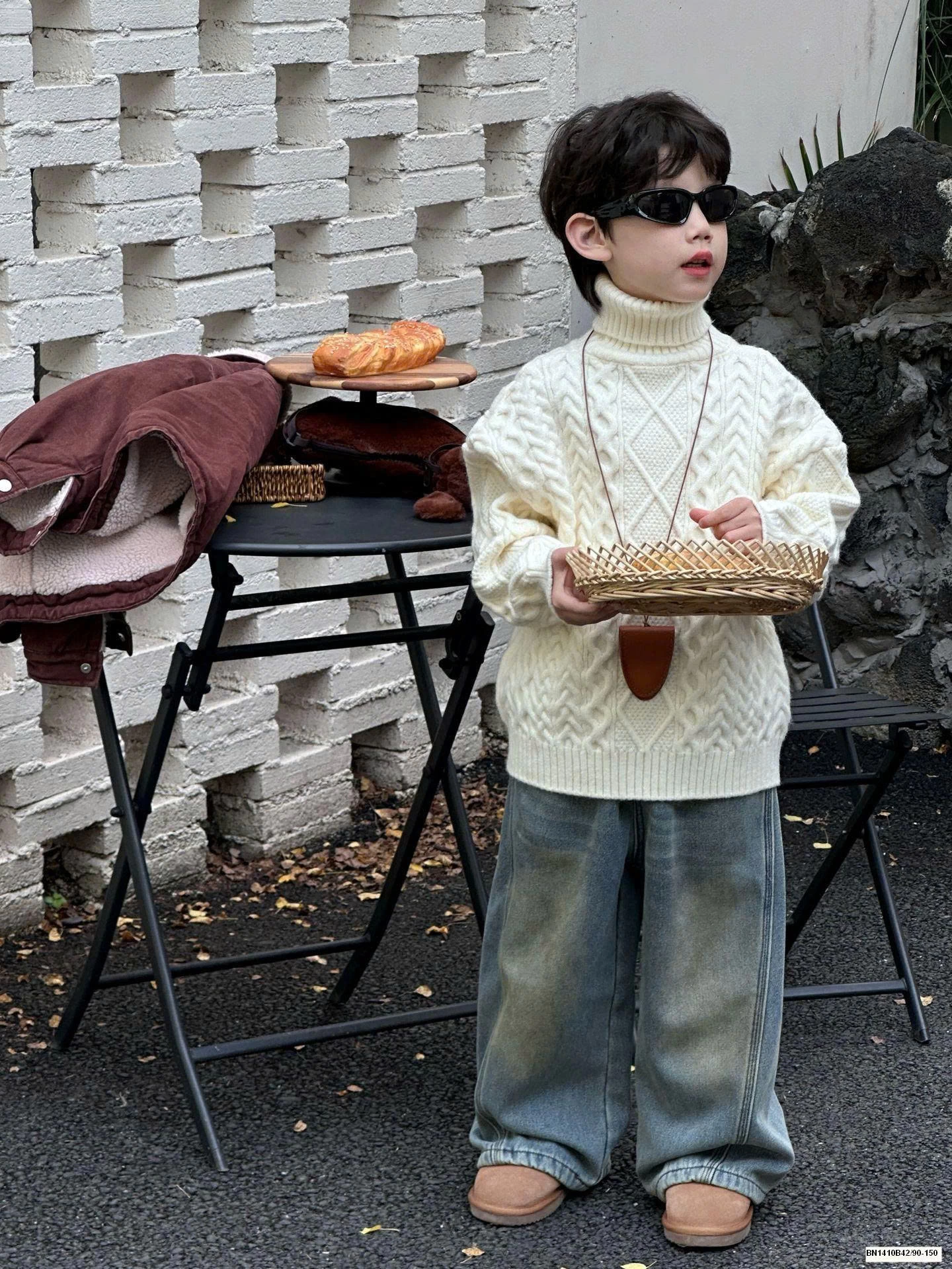 ÁO LEN CỔ CAO VẶN THỪNG TAIRU