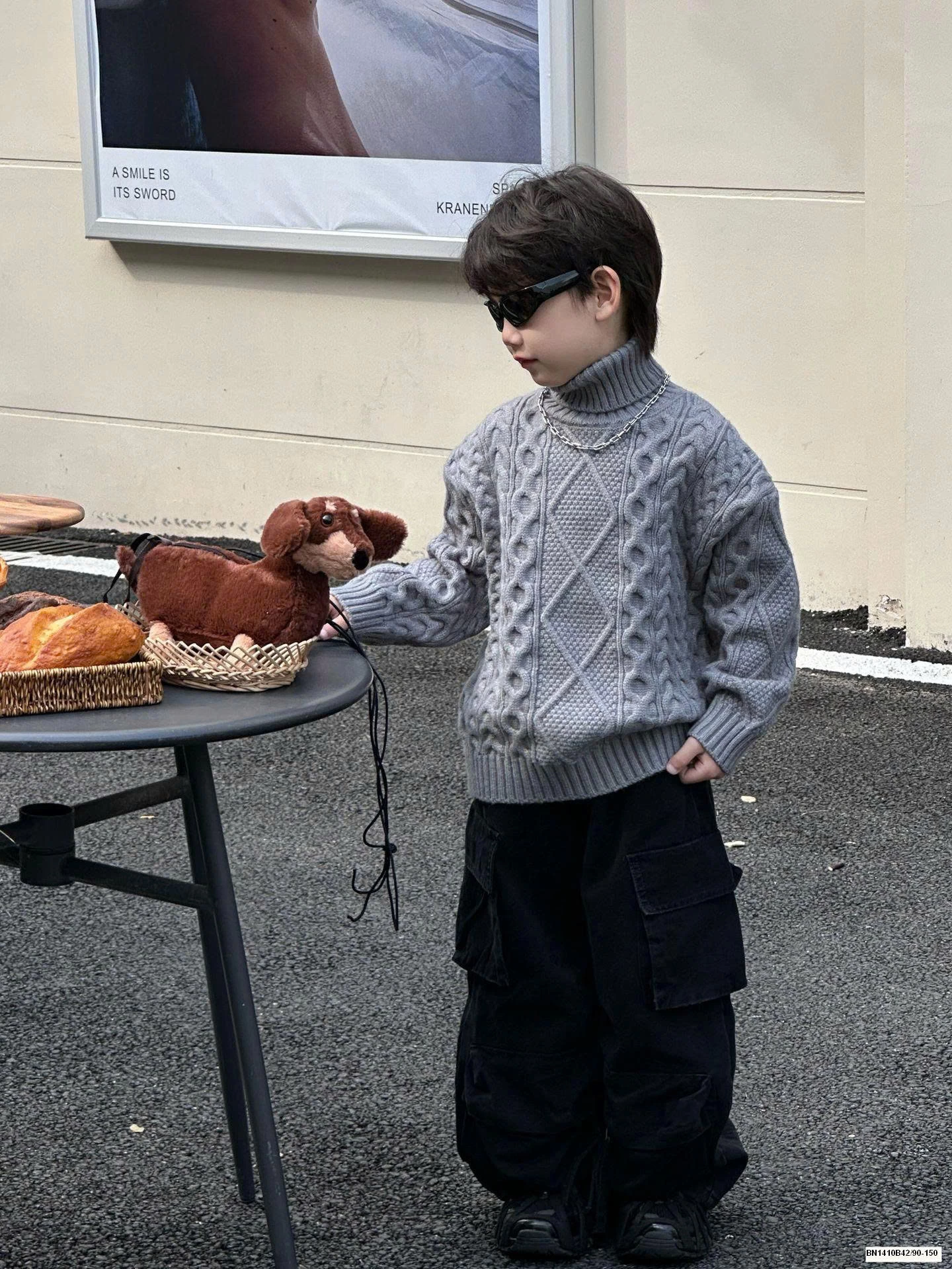 ÁO LEN CỔ CAO VẶN THỪNG TAIRU