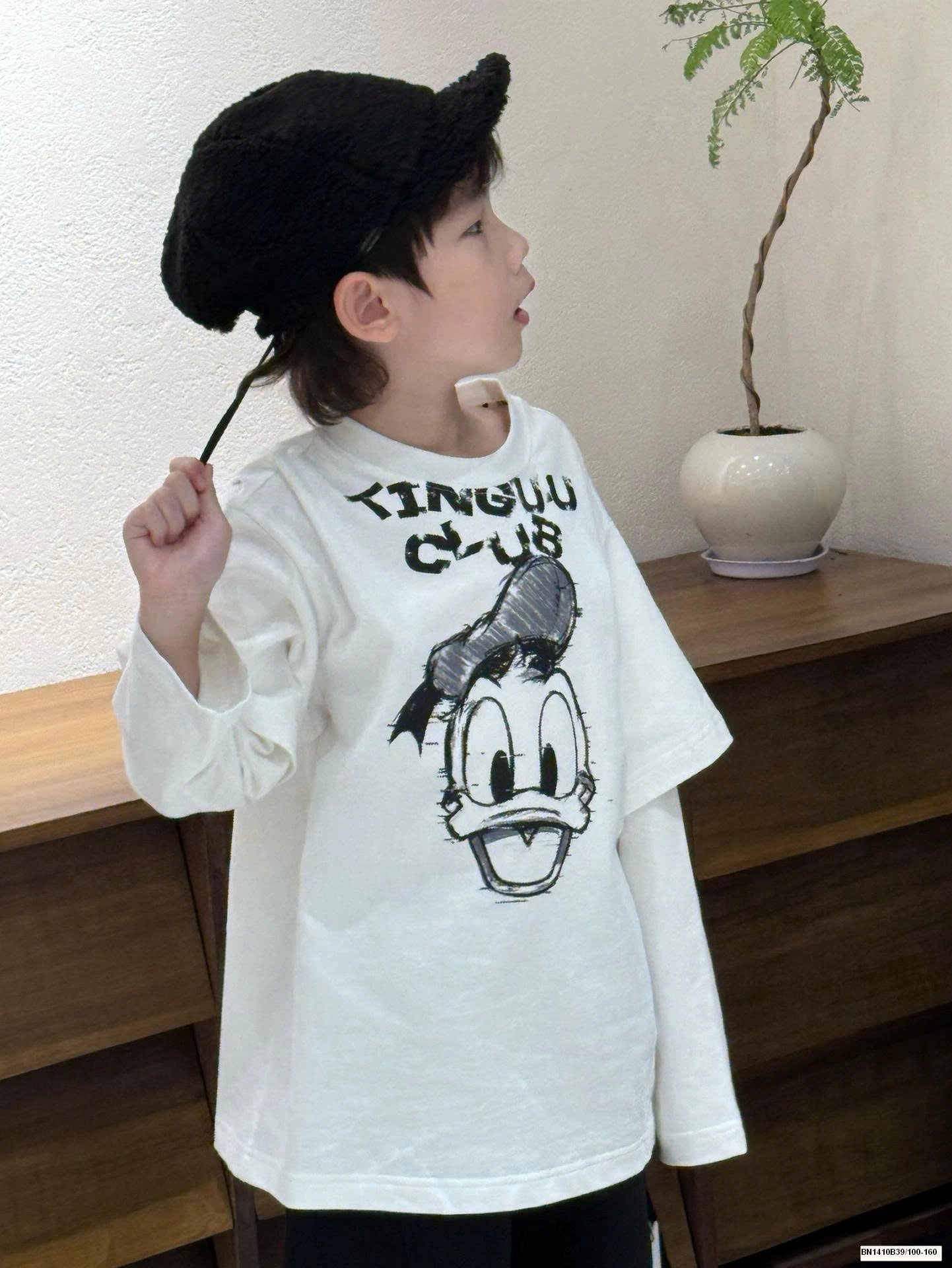 ÁO THUN VỊT DONAL GIẢ 2 LỚP