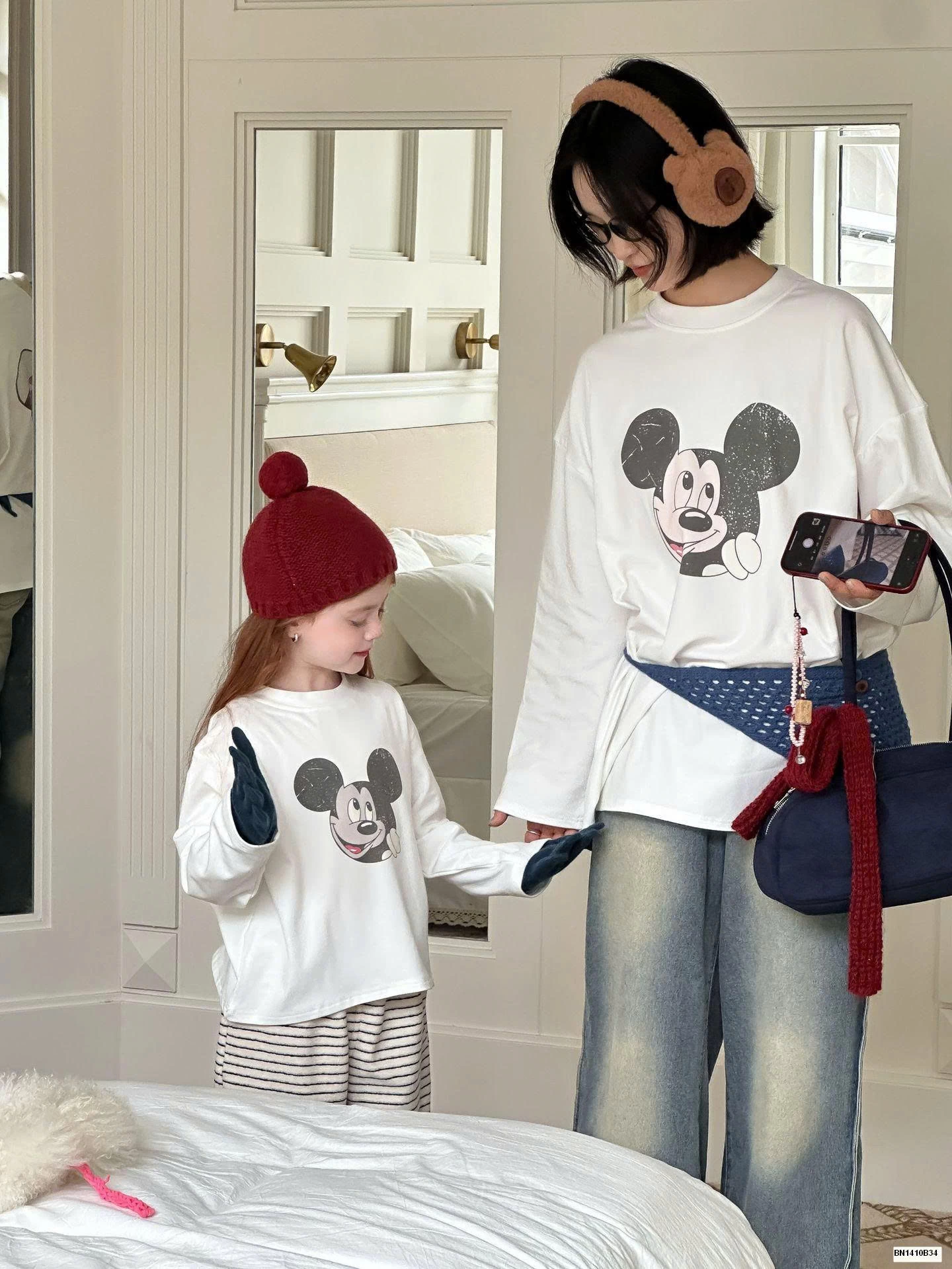 ÁO ĐÔI MICKEY MẸ VÀ BÉ
