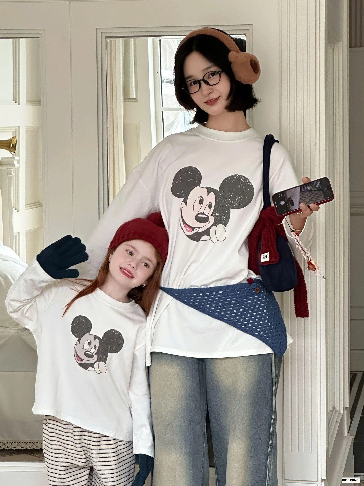 ÁO ĐÔI MICKEY MẸ VÀ BÉ