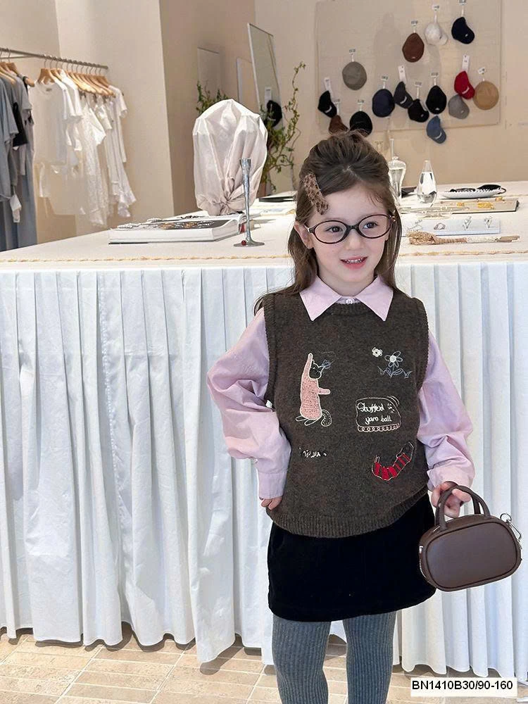 ÁO GILE LEN HỌA TIẾT AMBB 25G093