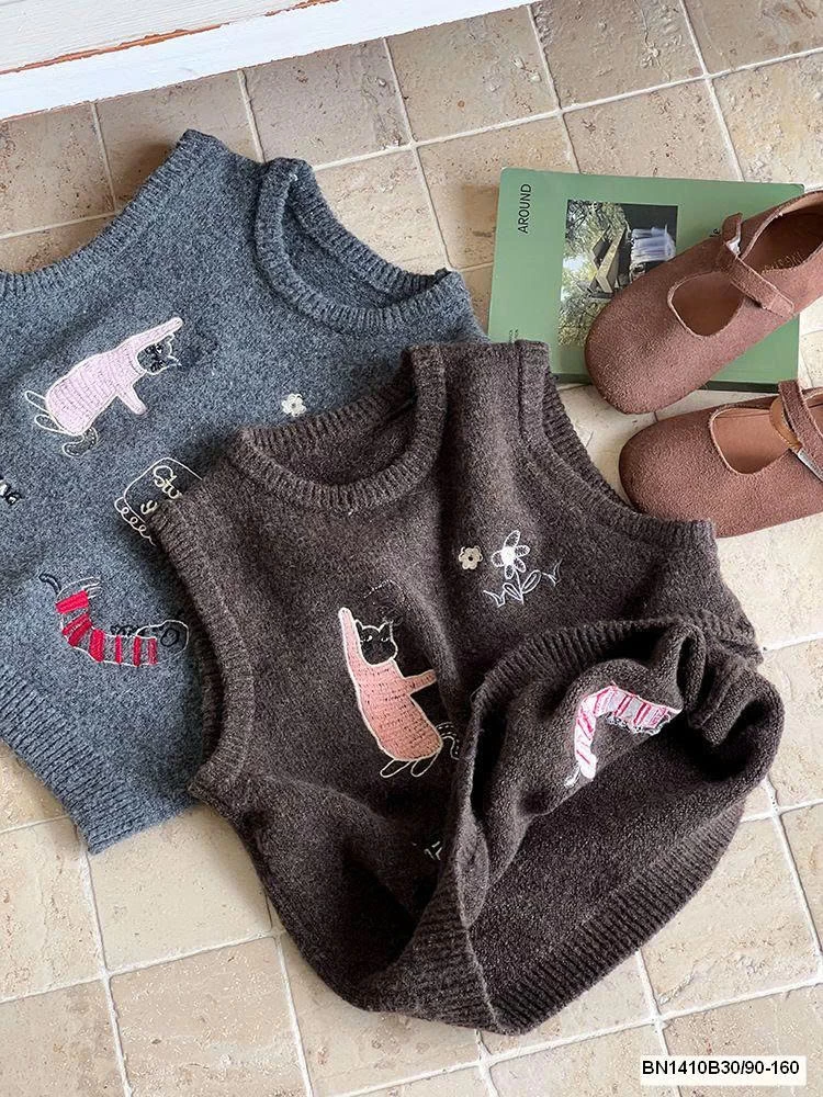 ÁO GILE LEN HỌA TIẾT AMBB 25G093