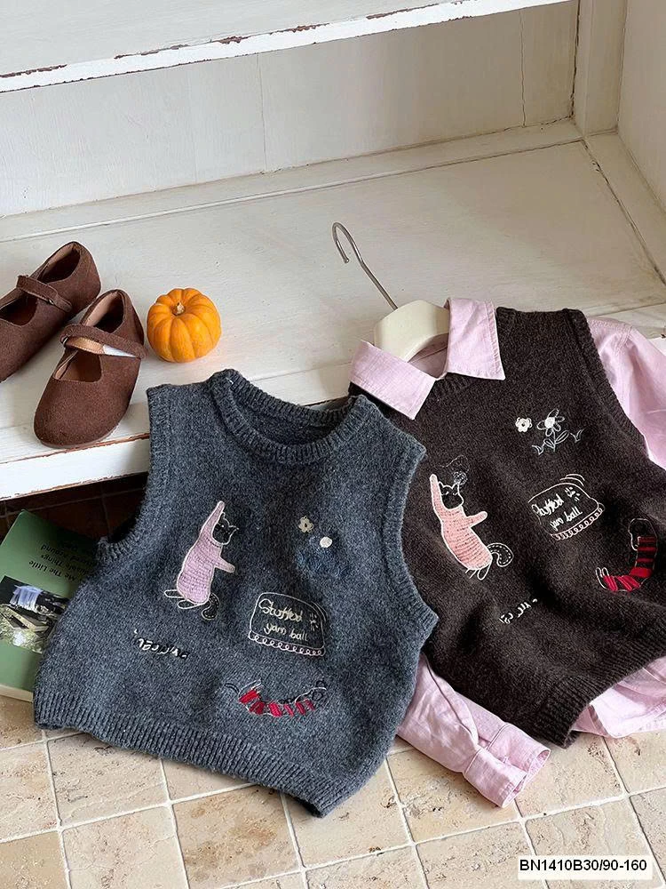 ÁO GILE LEN HỌA TIẾT AMBB 25G093