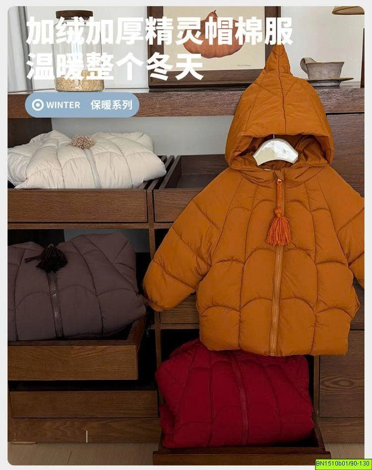 ÁO PHAO DÁN DÀI LÓT NHUNG MÙA ĐÔNG