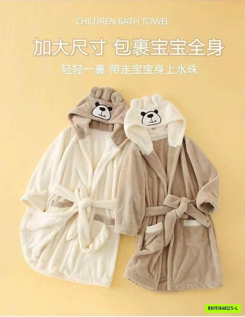 ÁO CHOÀNG TẮM GẤU NHỎ SIÊU ĐÁNG YÊU