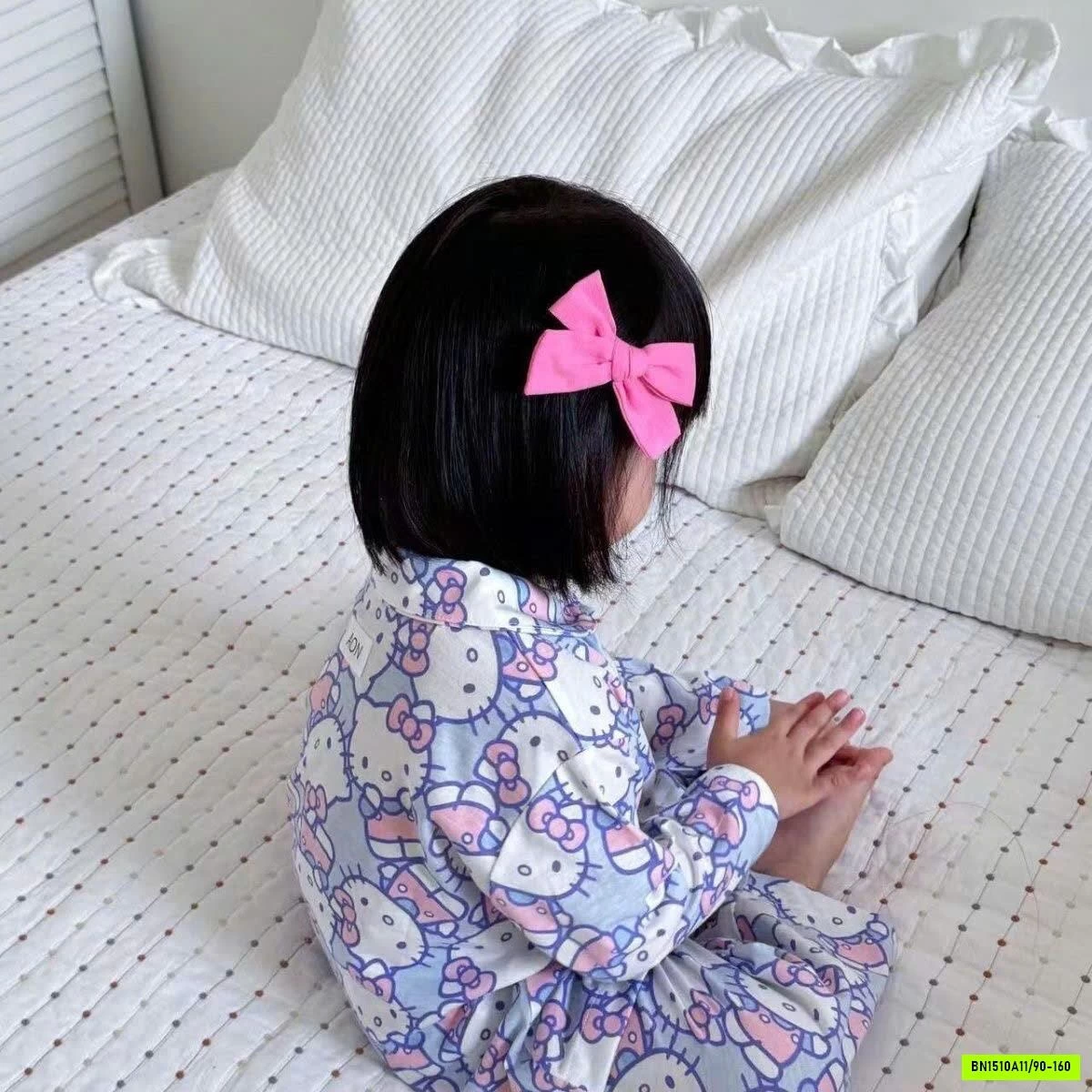 BỘ PIJAMA MẶC NHÀ DÀI TAY CHO BÉ GÁI