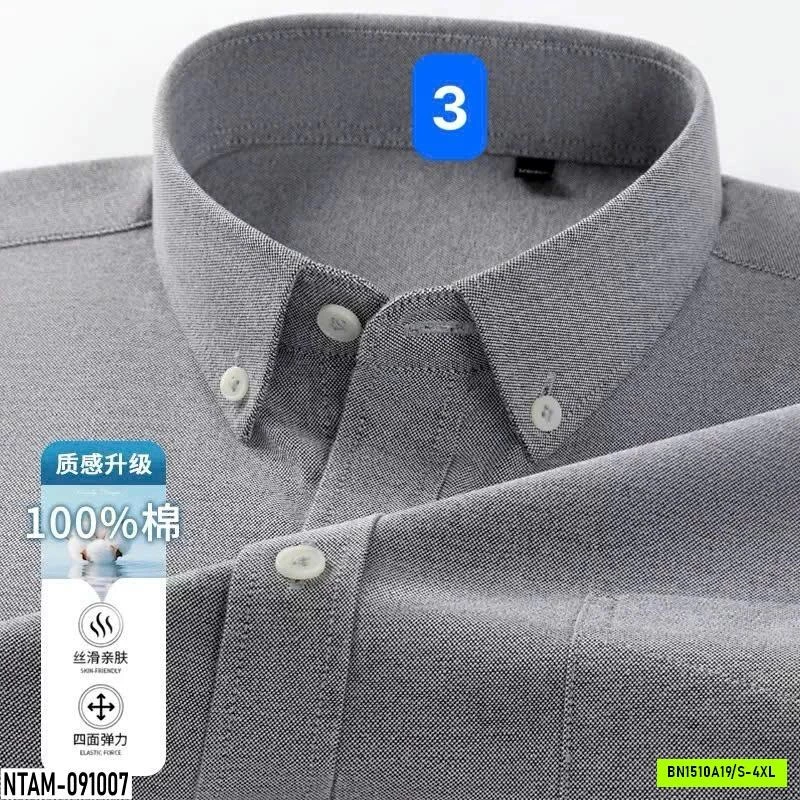 SƠ MI NAM 100% COTTON
