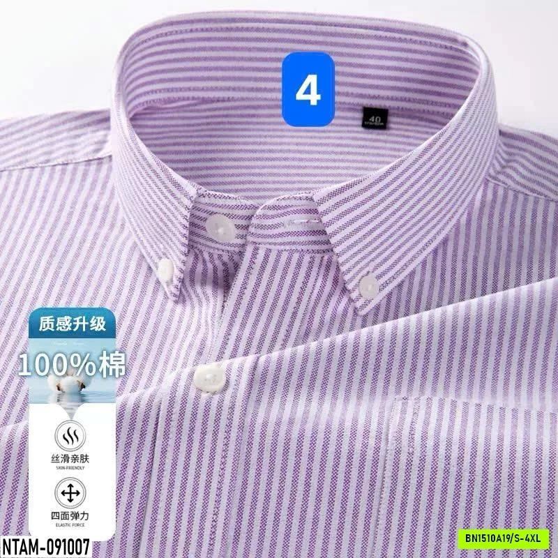 SƠ MI NAM 100% COTTON