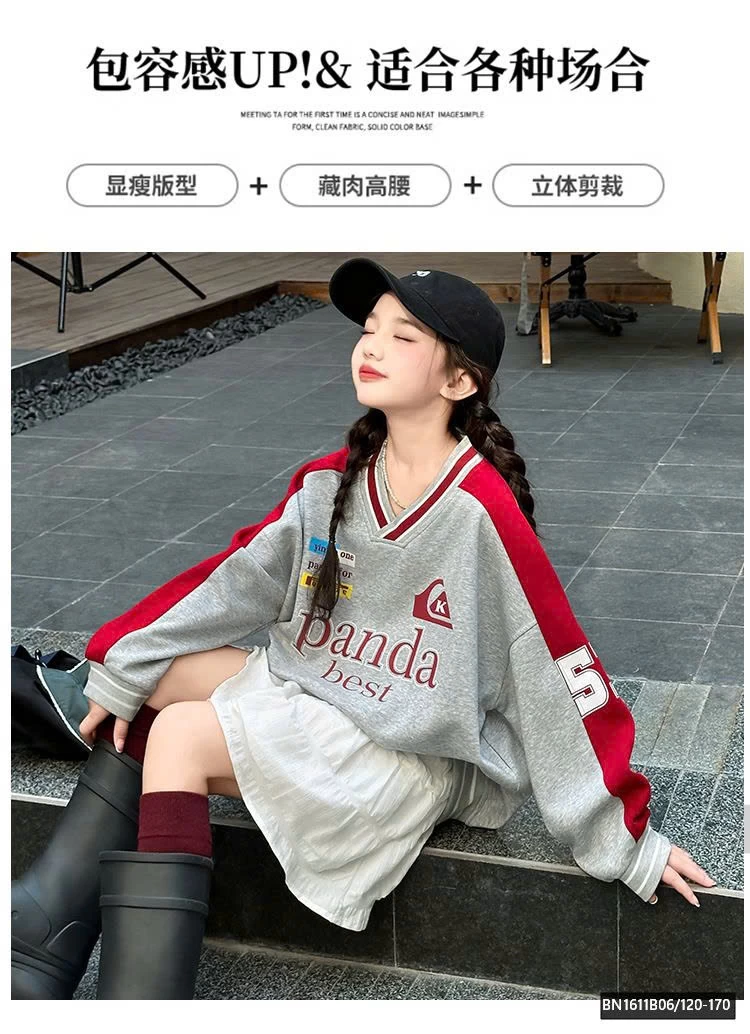 ÁO NỈ THỂ THAO PANDA SZ ĐẠI