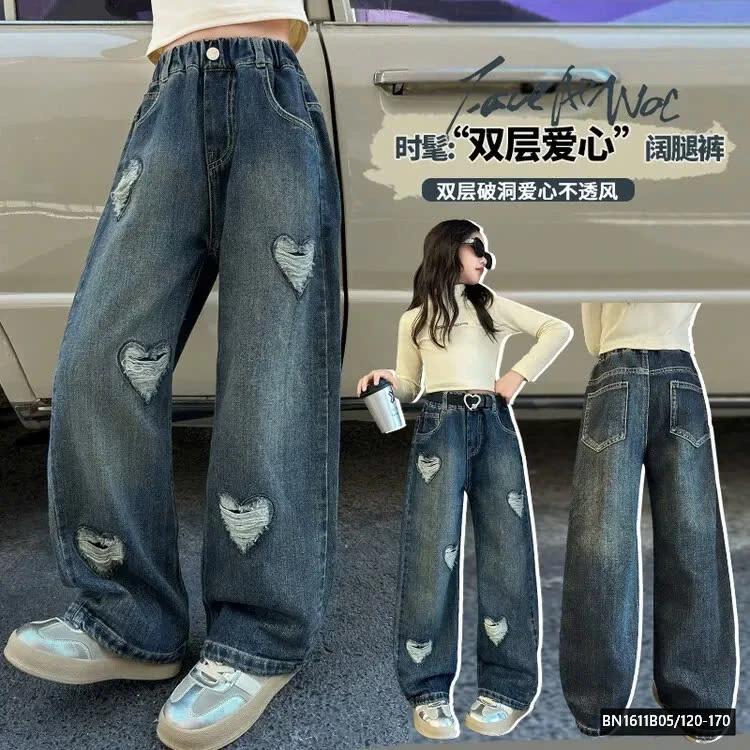 QUẦN JEAN RÁCH TRÁI TIM