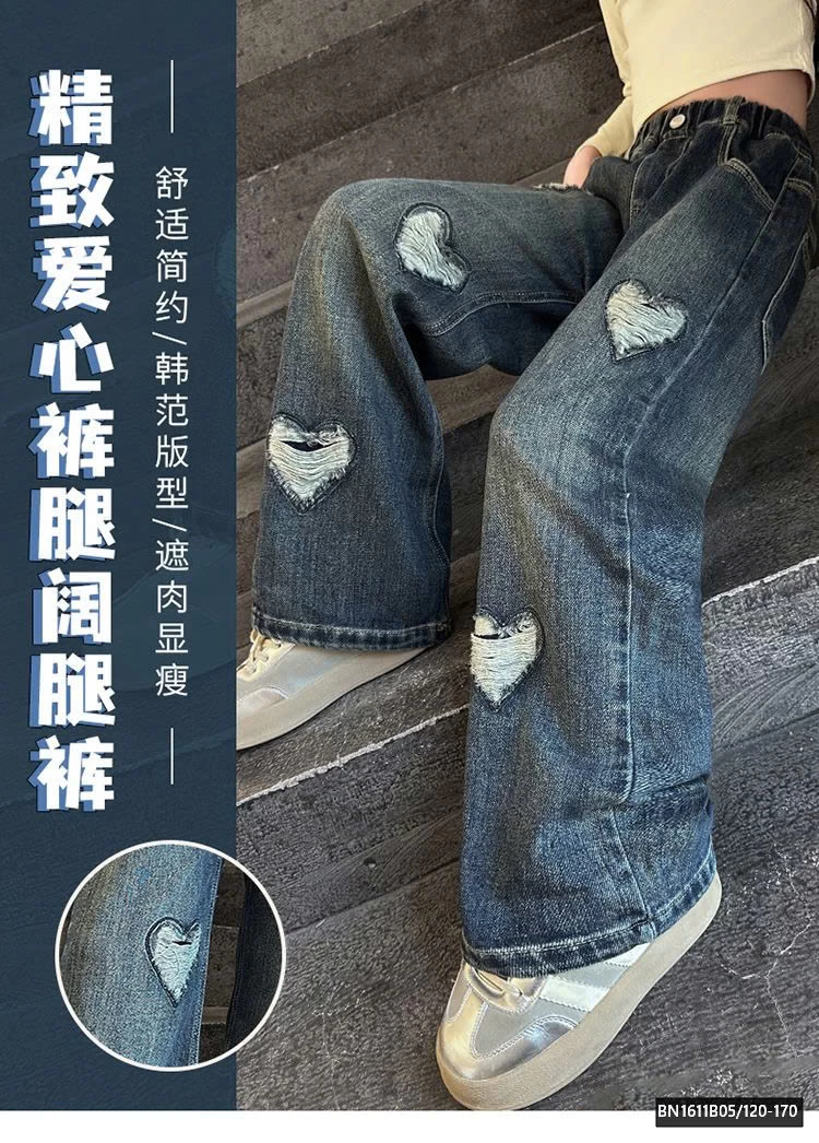 QUẦN JEAN RÁCH TRÁI TIM