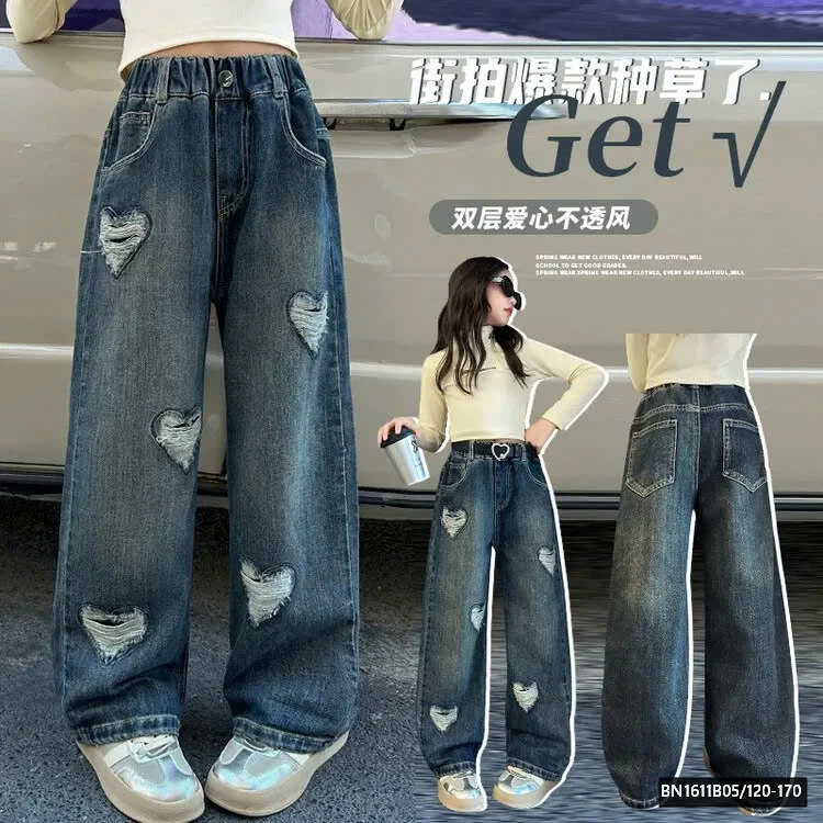 QUẦN JEAN RÁCH TRÁI TIM