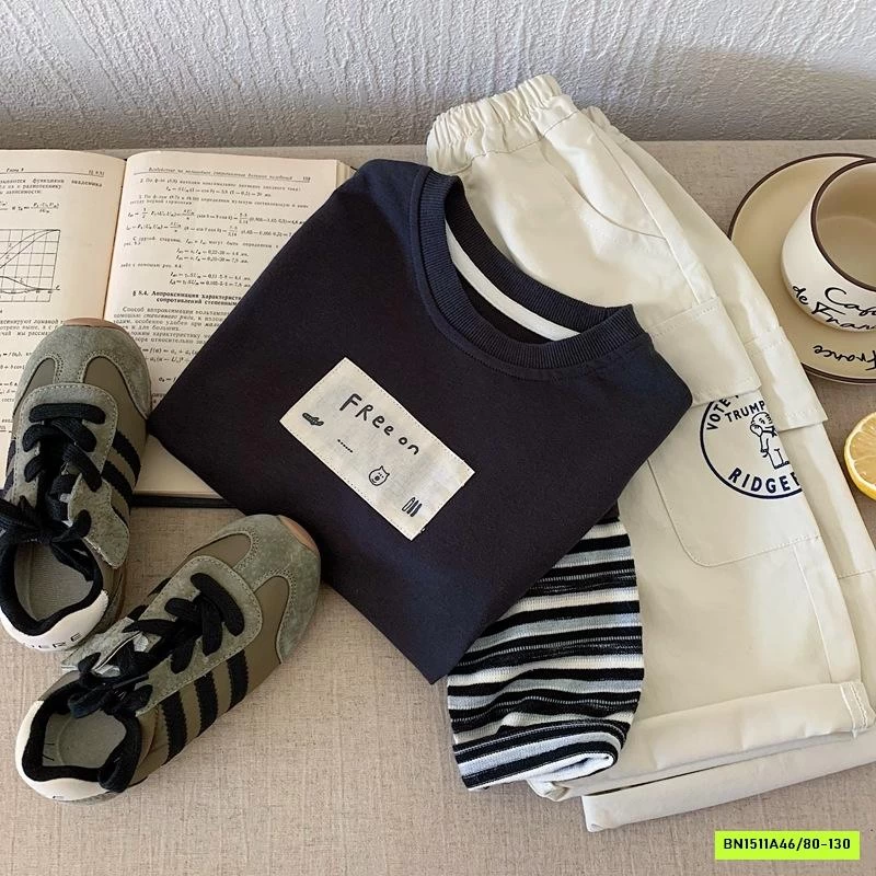 ÁO GIẢ 2 LỚP TAY KẺ