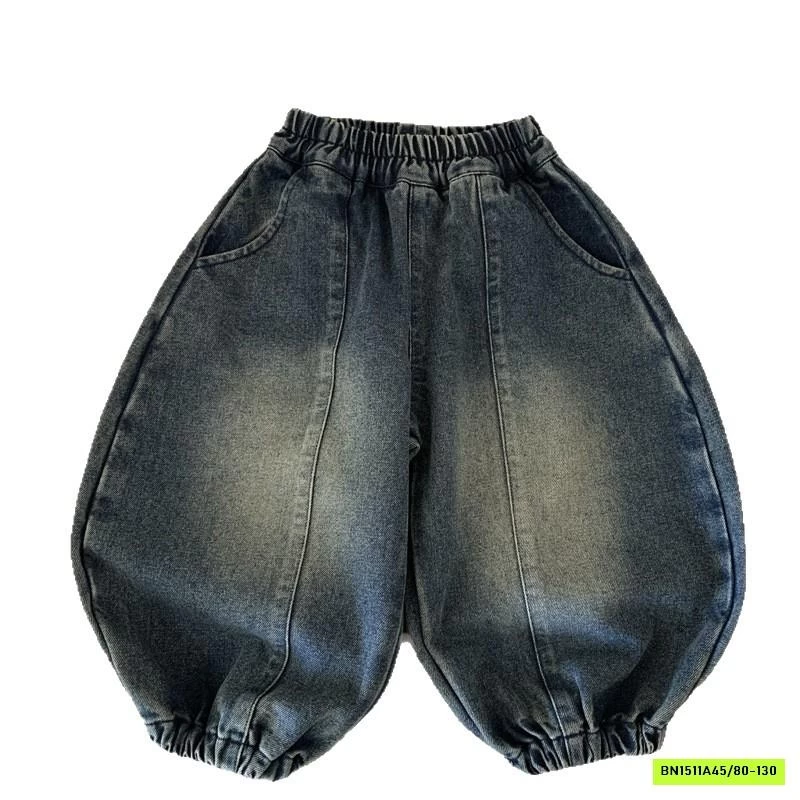 JEANS BÍ BẠC GỐI GÂN TRƯỚC