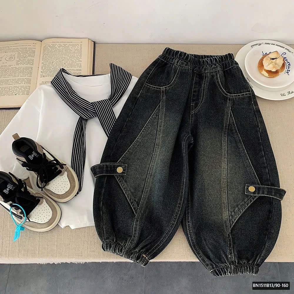 QUẦN JEAN BO GẤU CÁ TÍNH