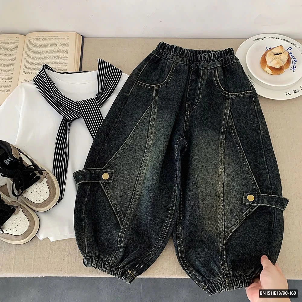 QUẦN JEAN BO GẤU CÁ TÍNH
