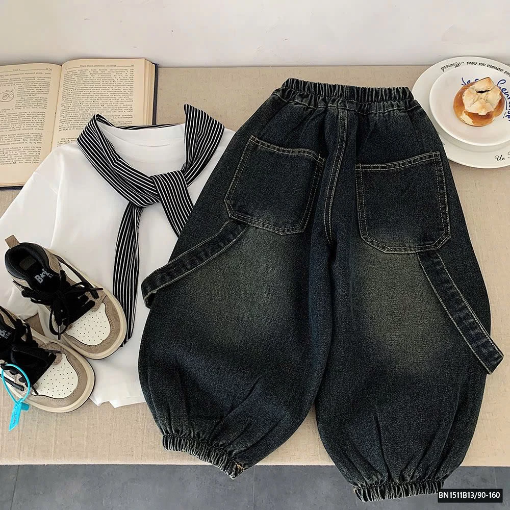 QUẦN JEAN BO GẤU CÁ TÍNH